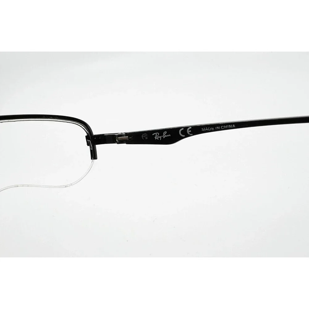 Ray-Ban RB 6133 2509 Eyeglasses Frames Womens Half Rim Silver 51-19-140 15283